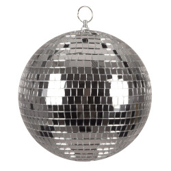 Disco koule stříbrná 20 cm
