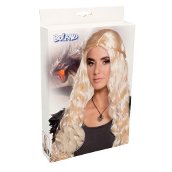 Paruka středověká královna blond
