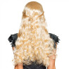 Paruka středověká královna blond