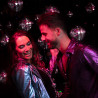 Disco koule stříbrná 20 cm