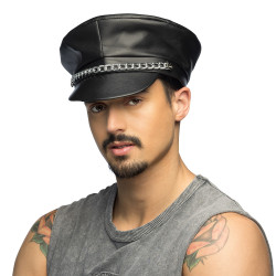 Rockerská - motorkářská kšiltovka