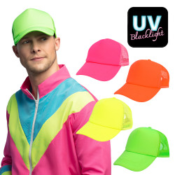 Kšiltovka v neonové barvě