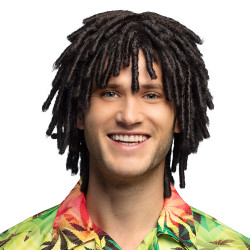 Paruka afro s copánky