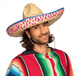 Mexické sombréro slamák