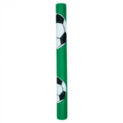 Párty zelený koberec s potiskem fotbal