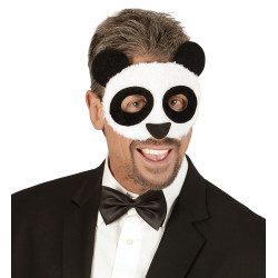 Maska panda plyšová