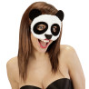 Maska panda plyšová