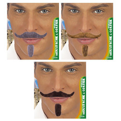 Retro knírek a bradka