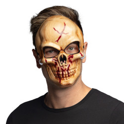 Obličejová maska Krvavá lebka