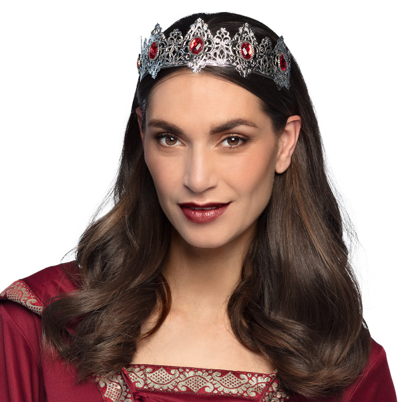 Kovová čelenka princezny delux