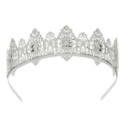 Kovová čelenka princezny delux