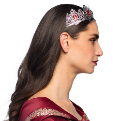Kovová čelenka princezny delux