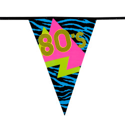 Disco girlanda 80's
