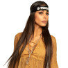Čelenka Hippie s nápisem Peace