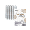 Dortové holografické  fontány  12ks  12 cm