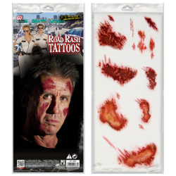 Tetování zraněná - odřeniny