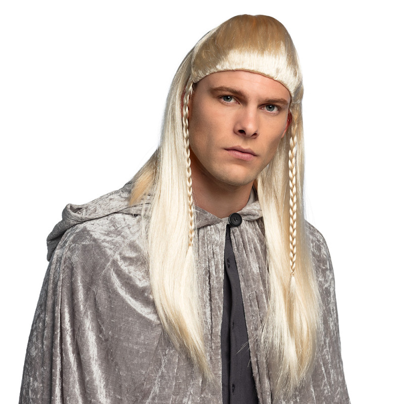 Pánská paruka Elf s copánky