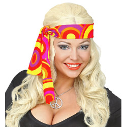 Čelenka hippie oranžová