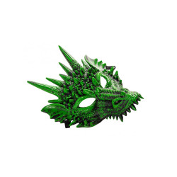 Maska draka zelená