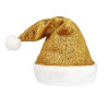Čepička Santa vánoční zlatá