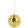 Disco koule zlatá 15 cm