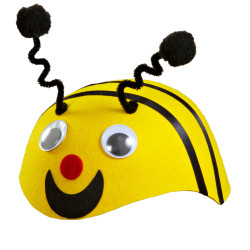 Čepička včelka plstěná