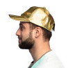 Kšiltovka disco zlatá