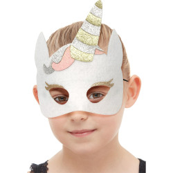 Škraboška jednorožec pro děti