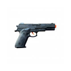Černý revolver maketa 12 cm