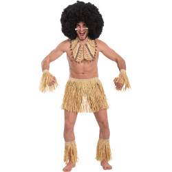 Africký set - travní sukně s návleky