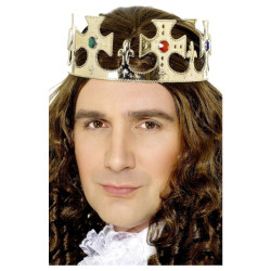 Koruna král s kamínky