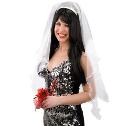 Svatební závoj bílý