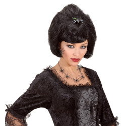 Čarodějnický náhrdelník s pavouky