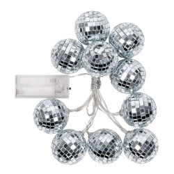 Svítící řetěz Disco koule