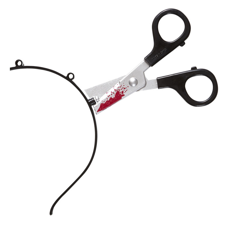 Nůžky na čelence halloweenské