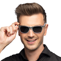 Stříbrné párty brýle