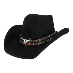 Kovbojský klobouk černý Django