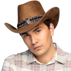 Kovbojský klobouk hnědý Django